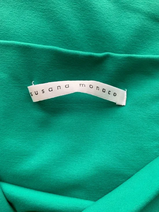 Susana Monaco Strapless Tube Top in Garden Green Small - Picture 3 of 4